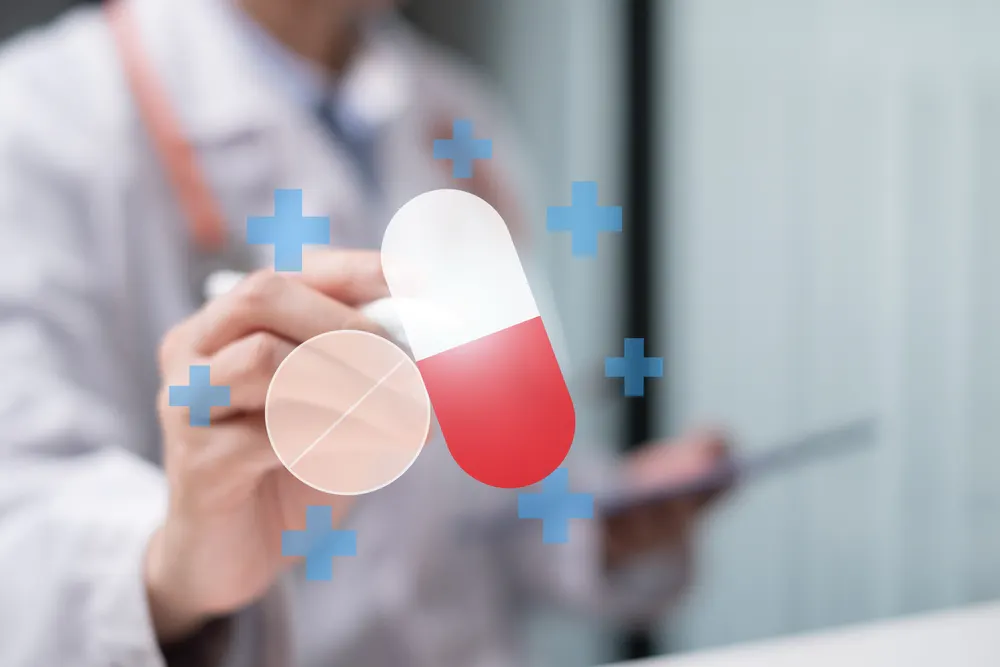 addiction-medicine-scientist-with-pills-suboxone-methadone-sublocade-breaking-the-habit-addiction-treatment-advancements